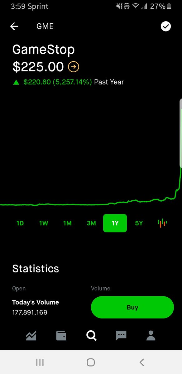 jsksonu's tweet photo. #crazy #stonks #GMEtothemoon 5000% growth is insane.. https://t.co/mAFBaSUglw