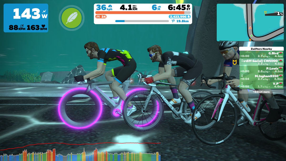 CDFSocialCycle's tweet photo. Results of this evenings bit of @gozwift fun on the #VolcanoClimb. Sprinters stage next week I think so something flat and fast. #LockdownCycling #WelshCycling #TeamCSC #cardiffsocialcycling https://t.co/ilqZokX0eO