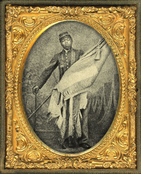 The 54th was the regiment of our first black Medal of Honor recipient, although it took until 1900William H. Carney was born a slave in 1840. During their heroic attack on Fort Wagner, he kept OUR flag from touching the ground, despite multiple gunshot wounds #History (2/3)