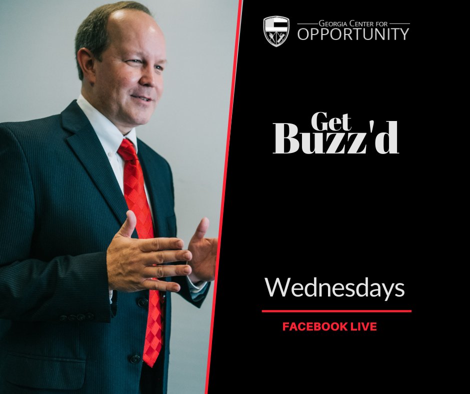 GAOpportunity's tweet photo. #GetBuzz'd Live with @buzzbrockway happens Wednesday @3:30 EST. https://t.co/efFVVYchgP Get the scoop on the top issues emerging during the 2021 legislative session. https://t.co/v2nhQjVzsW