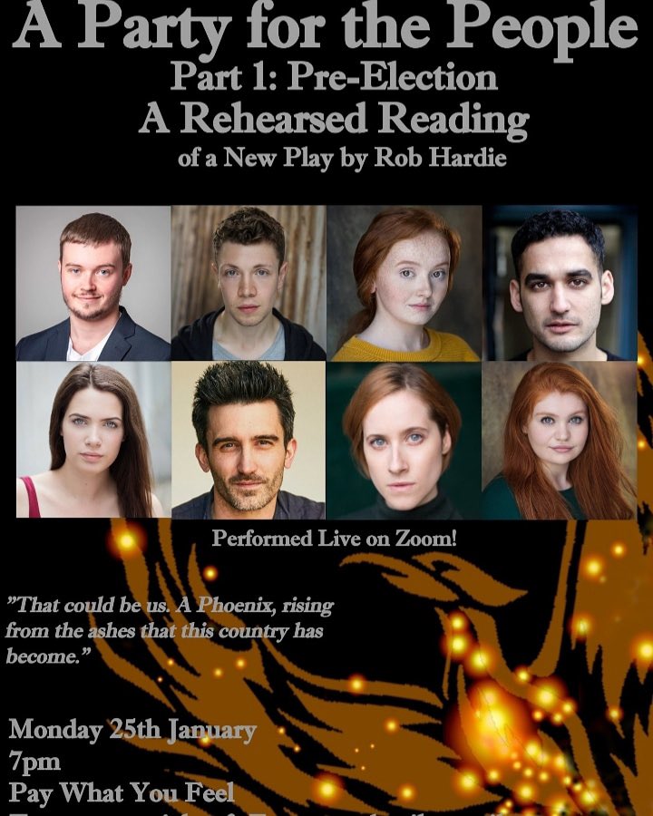 Well that was absolutely fantastic! I knew my mate could act and sing but he's a talented writer too! Well done to <a href="/robhahardie/">Rob Hardie</a> and his fantastic cast featuring my best mate <a href="/KieranMaleedy98/">Kieran Maleedy</a>. Honestly superb, well done all! Can't wait to hopefully work with you all in the future!