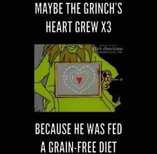 TheBookishVet's tweet photo. Listening to @Sawbones Dropsy episode, and loved @sydneemcelroy talking about the Grinch and HCM, especially since in the veterinarian community we have seen an increase HCM due to grain-free diets in dogs. https://t.co/98gQUyu13w