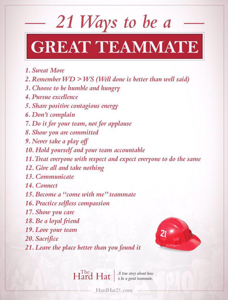 jhsbaseball__'s tweet photo. Don't underestimate the value of being a positive leader and a great teammate! https://t.co/W0Au9sYS5m