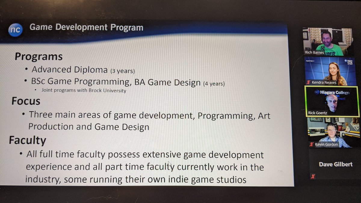 WorkKendra's tweet photo. Another great session with the @niagaracollege Game Development faculty! Such great questions about the future of gaming!
#myfuturenc #ncexplore #niagaracollege #gamedevelopment https://t.co/JtGOHkuCvr