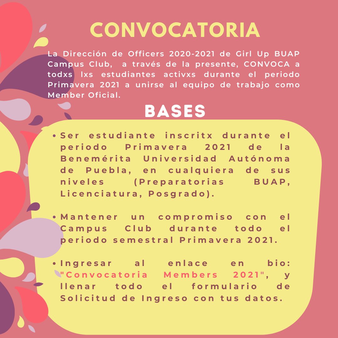 GirlUpBUAP's tweet photo. Girl Up Campaign una iniciativa de la Fundación de las Naciones Unidas https://t.co/gROfnRJmtv
