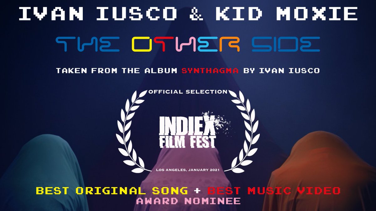 IvanIusco's tweet photo. The song "The Other Side" I co-wrote with @KIDMOXIEMUSIC received a double nomination for Best Original Song &amp; Best Music Video at @IndieXFest in #LosAngeles. Directed by Alexo Wandael. #IvanIusco #KidMoxie #filmmusic #videogames #electronicmusic #WeAreinPuglia #PugliaSoundsPlus https://t.co/C3XmZ51pi3