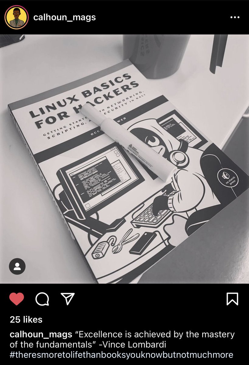 BreakIntoCyber1's tweet image. @calhounswar putting in the work 🙌🏾🙌🏾🙌🏾

Tag your progress guys with #BreakIntoCyberSec