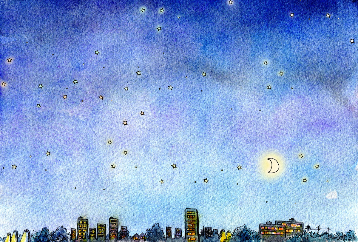ハイハイミミ 星空 イラスト 水彩 イラストカット 星 月 空 夜 夜空 街 風景 締めのイラスト T Co S0zmcjbxui Twitter ハイハイミミ 星空 イラスト 水彩 イラストカット 星 月 空 夜 夜空 街 風景 締めのイラスト T Co S0zmcjbxui Twitter