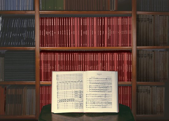 Wolfgang Amadeus Mozart was born on this very day in 1756

These are volumes of the Neue Mozart Ausgabe containing every note Mozart wrote in his 35 years

Our lives would be so much poorer without them