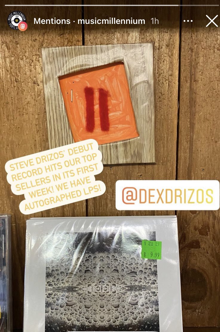 Thanks to <a href="/musicmillennium/">Music Millennium</a> and everyone who picked up a copy of Axiom this week. A few signed copies still available over there. Go support a Portland institution. I’ll be doing an in store there March 15th for their anniversary. <a href="/CavitySearchRec/">CavitySearchRecords</a>