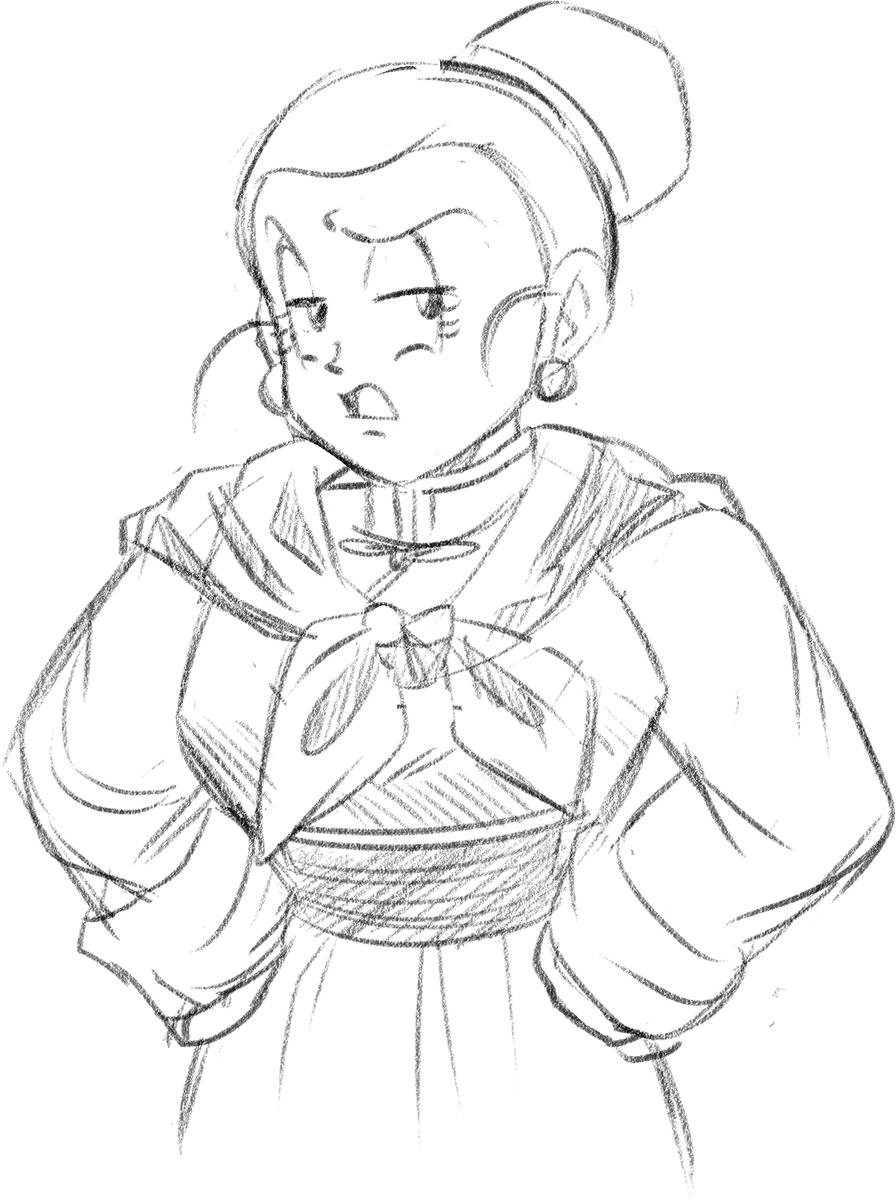 chi_futa's tweet photo. Why does chi chi seem so upset with bulmas 'fun'? Ask her and you'll find out! https://t.co/wFUPgrhHmf
