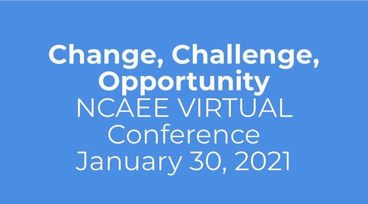 NCAEE1's tweet photo. Please join us for this free virtual opportunity!
https://t.co/ubcx6GWSO5 #ncaee #freepd #virtual https://t.co/z629MFt67a