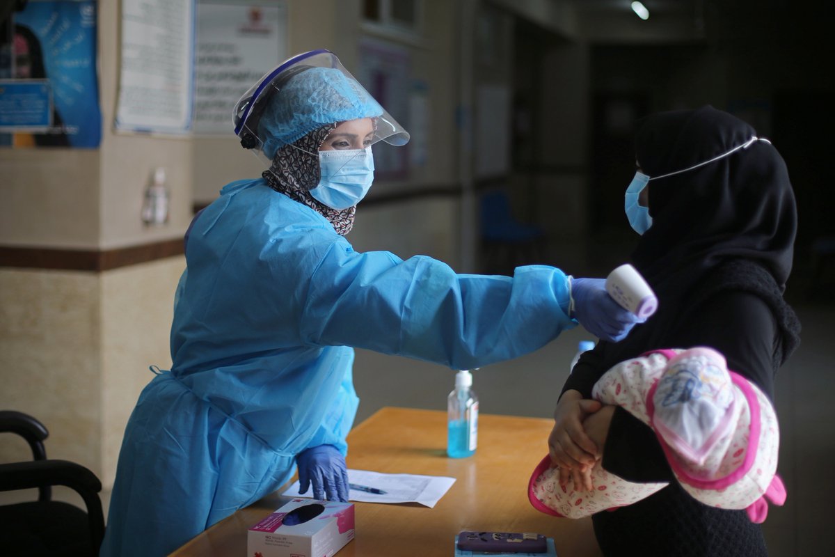 ajplus's tweet photo. The UN called on Israel to help Palestinians access #COVID19 vaccines.

Israel has vaccinated over 25% of its population, but not the 5 million Palestinians living under Israeli blockade or occupation. Its health minister was quoted saying it has no "legal obligation" to do so. https://t.co/DliOkqmouH