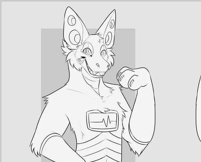 Just released an Ampwave base on patreon! This base is available at the New Moon tier and up ^^ It can be used for adopts, customs or personal use! Link to my patreon is pinned to my profile ^^ 