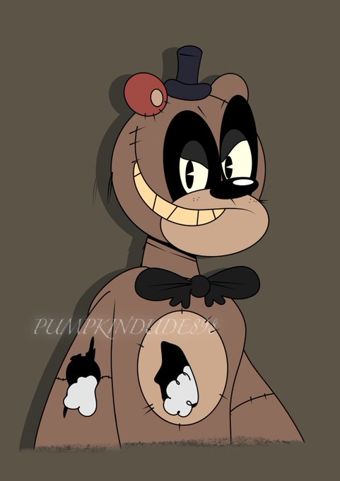 Nightmare Freddy redesign #fnaf #fivenightsatfreddys #fnaf4