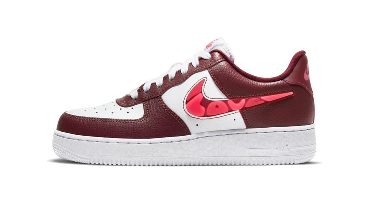 all burgundy air force 1