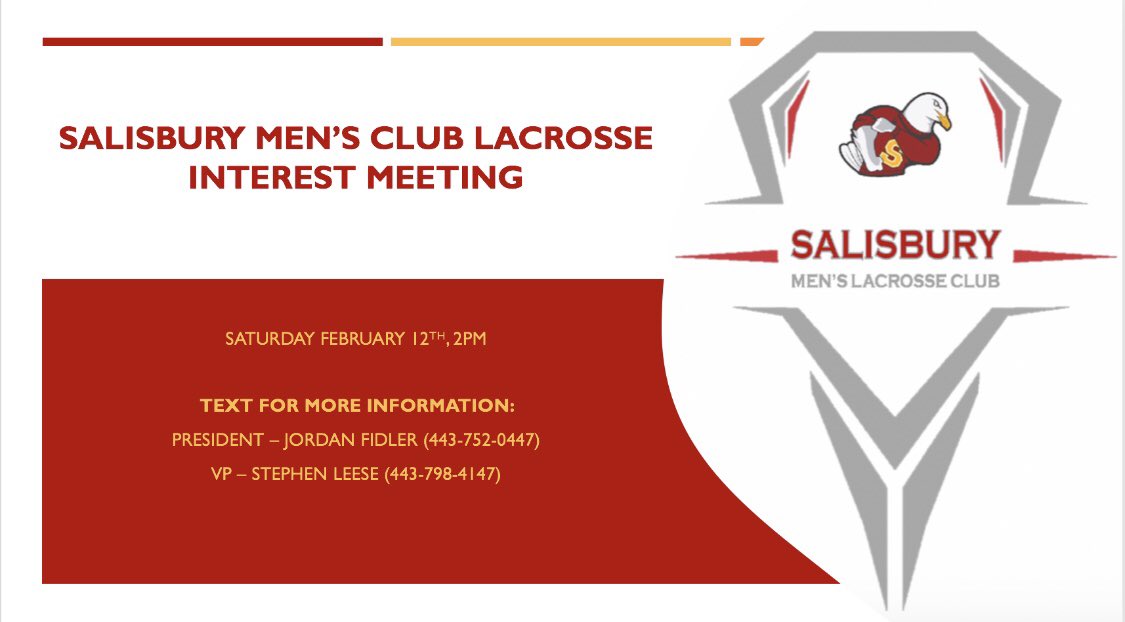 Interest meeting next Saturday!!!! Please contact us with any questions!