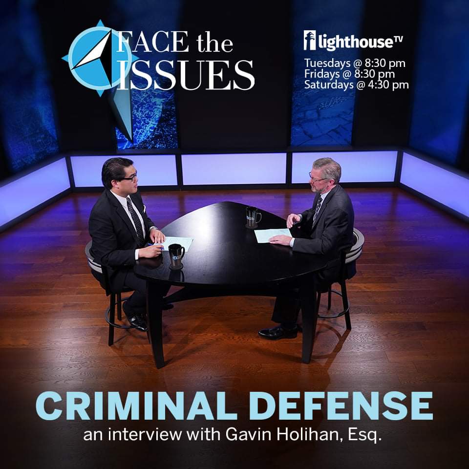 SamuelChenTV's tweet photo. In light of recent events, we're re-running all week this imperative conversation on the ethics of criminal defense.

Join us!
Tonight @ 8:30pm
Fri. @ 8:30pm
Sat. @ 8:30pm

#FaceTheIssues #LighthouseTV https://t.co/IadTy4thch