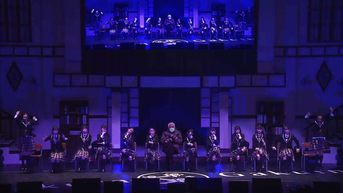 dramamineboy's tweet photo. Yes, I did just spend most of my night making this. #さくら学院 #BernieSanders #letsdance #ithadtobemade https://t.co/VU7d3MdW1U