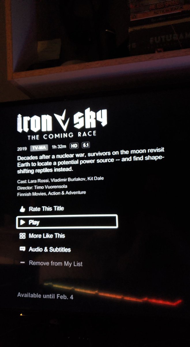 InferiorCandy's tweet photo. @elonmusk This movie made me think about you and the feats you are going to accomplish. #ironsky #Whatamovie #moviehigh https://t.co/J7wicsGRke