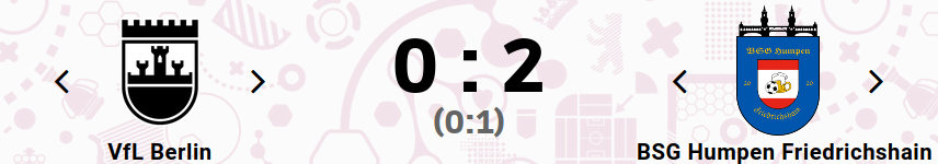 Auswärtssieg! 🍻

Ausgeglichenes Spiel mit vielen Chancen, doch nur wir machen die Tore (Sven Schilberz, 37. und Rupert Krammer, 61.).

Sechstes Spiel ohne Niederlage, doch als nächstes kommt der Tabellenzweite @AFCKopenick. Wir sind bereit!