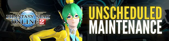 Phantasy Star Online 2 Global On Twitter Attention Arks Our Unscheduled Maintenance Is About To Begin Please Check The Full Schedule Here Https T Co 9kl0sdvtjv Https T Co K1hcr8vdgc