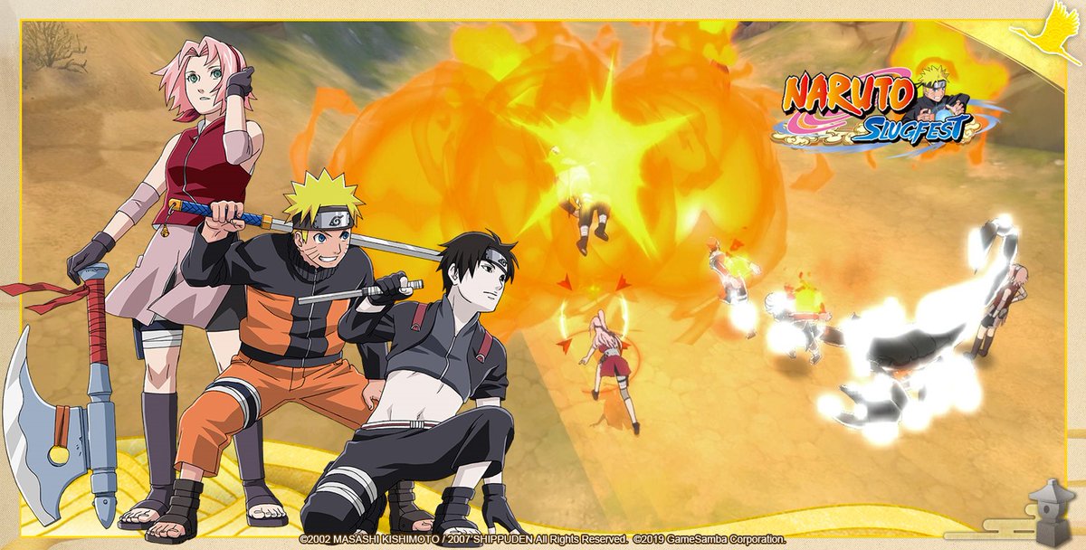 GameSamba's tweet photo. #NarutoSlugfest’s global website is now live! Visit https://t.co/GTC3Llmf1u to find out more! https://t.co/MhMk7FDhk8