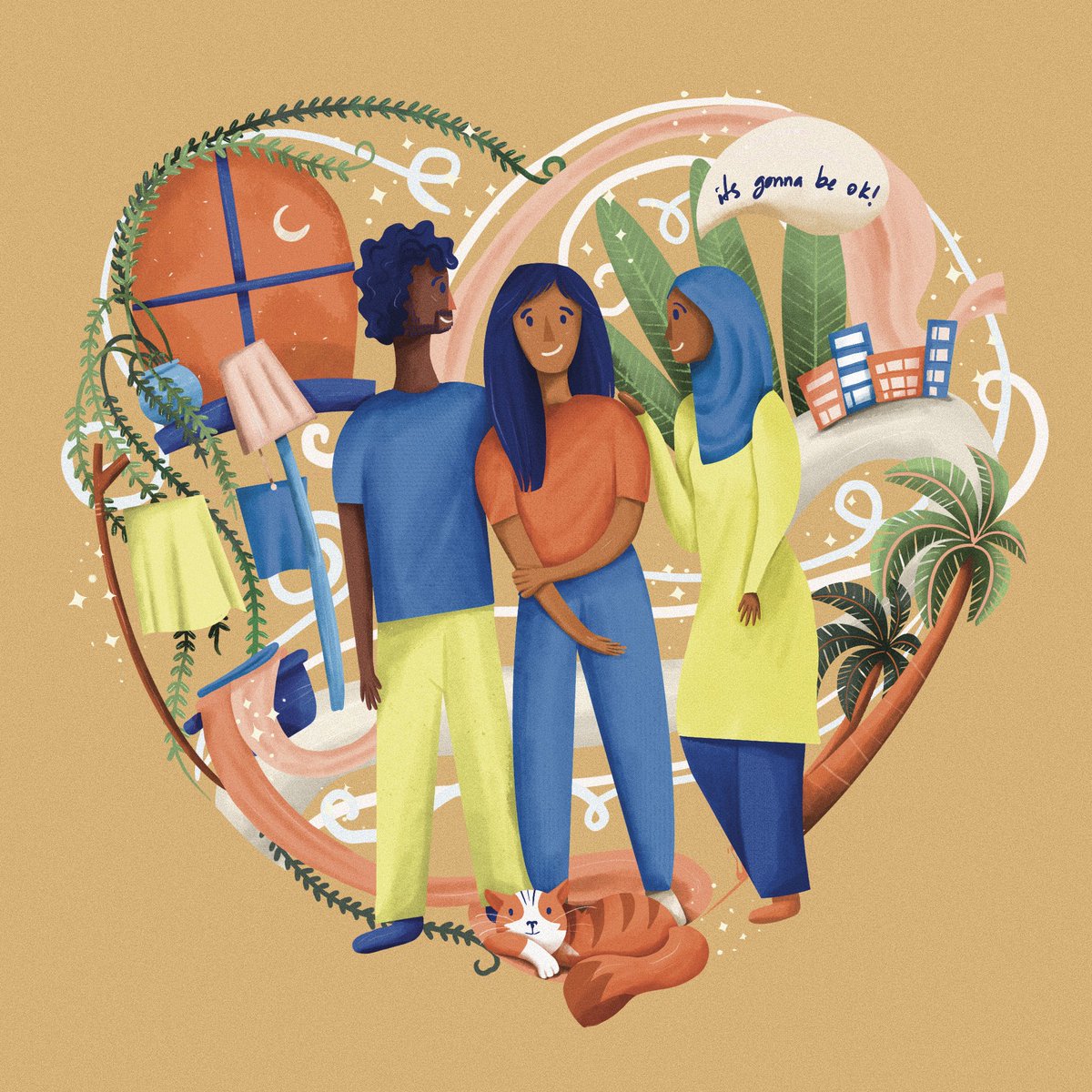 Lahustrations's tweet photo. UNFPA Maldives Calendar 2021 artworks 3/12
Domestic Violence
Agency: @thinkadv
Client: @UNFPAMaldives
#lahustrations #procreate #thinkadv #unfpamaldives https://t.co/UuPAlj0Dxp