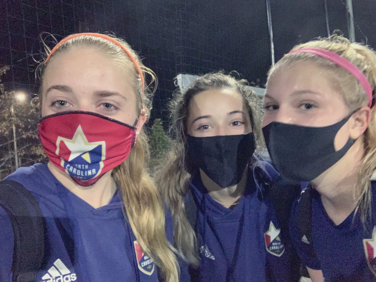 ashmacfarlane8's tweet photo. WooHoo! Busy week with Schoolwork but Soccer always makes it better! Tonight we had a Team Training Session at Wake Competition Center. We also have 2 Games this weekend!!!Always love to play! See everyone soooon⚽️❄️💙 #nodaysoff #LotsOfHomework #Exhausted https://t.co/A55N5IkDdw