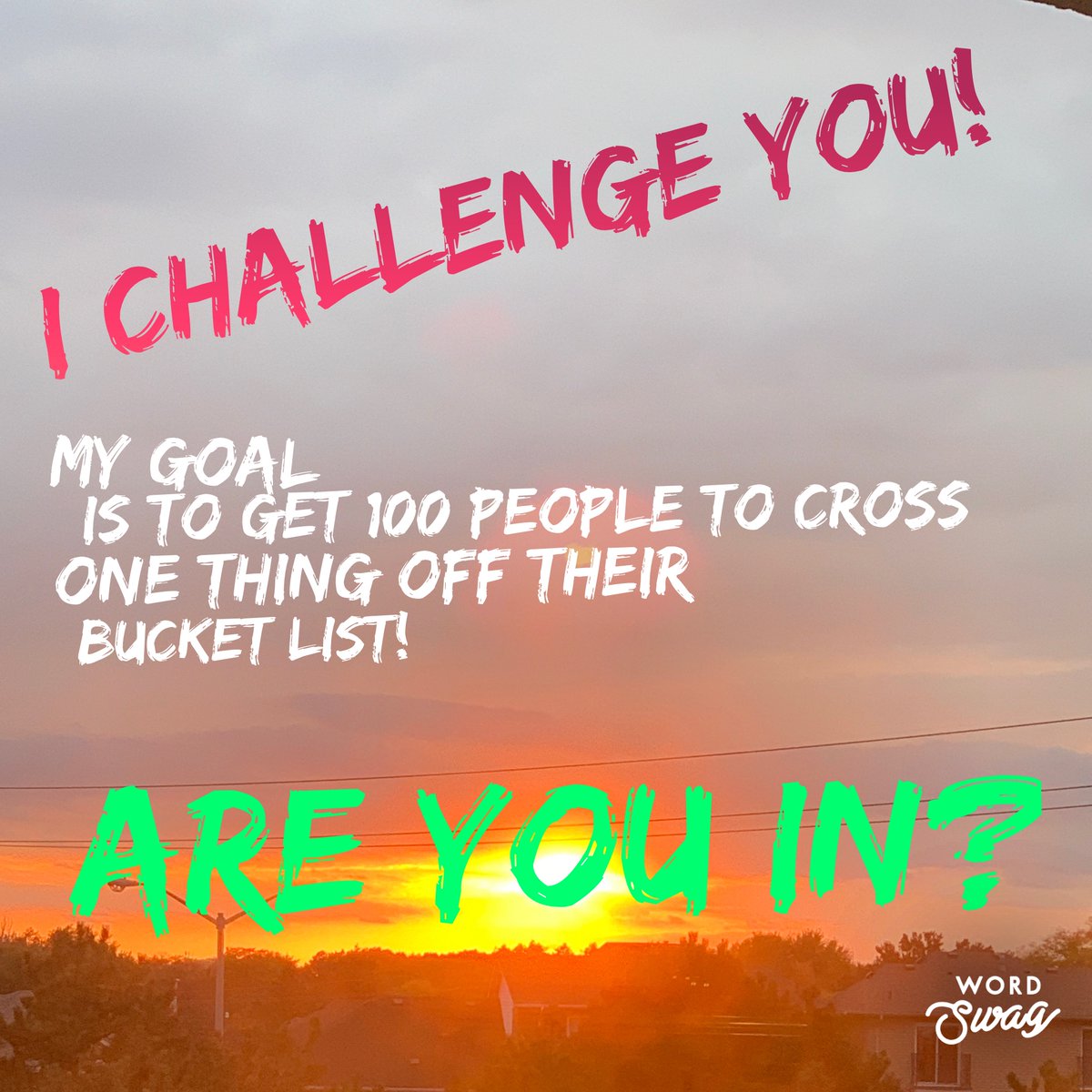 newbucketlist_'s tweet photo. Start 2021 by crossing something off your bucket list! Don’t have a bucket list? Now is your chance! 
My newsletter at https://t.co/NNCsLHH40B has 20+ ideas!
Comment what you crossed off your list! Did you finally make your list? #writingcommunity #bucketlist #adventure #nofear https://t.co/j6BzF912r8