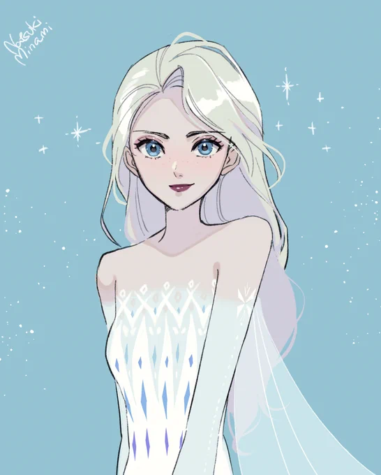 Elsa
#Frozen2 