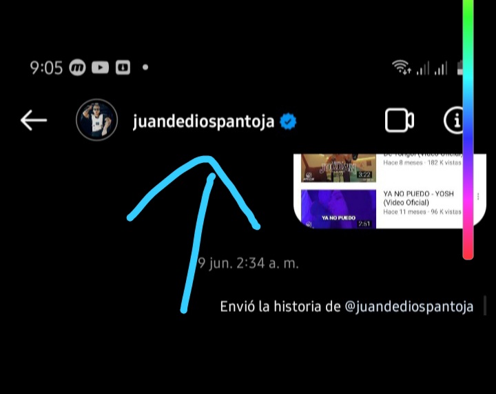 alejamiranda19's tweet photo. @saav1708201 @Alejand26444013 @SoyKeni0s @El_Supertrucha @Juandedios_P Para que sepas eso es un gran FAKE por que cuando le envias un mensaje a juan desde insta sale juandediospantoja y el verificado , no como esta en la foto, y me caga que gente como tu diga 😤 que todo esto es por SHOW como que no es así, cuando el solo defendio a su familia https://t.co/GKH15ANAnA