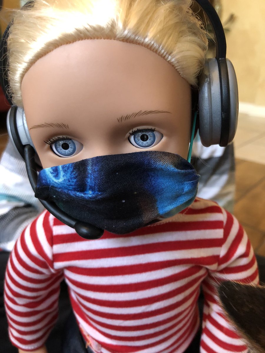 And well, it is a pandemic so we learned to make doll masks.  #Ogdoll  #targetOG  #ourgenerationdoll