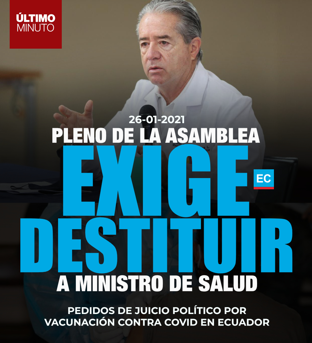 elcomerciocom's tweet photo. #ATENCIÓN | Con 121 votos, la Asamblea Nacional exige al Presidente de Ecuador la destitución del Ministro de Salud; se alistan pedidos de juicio político » https://t.co/yPRCP4jNMe https://t.co/ahP8aunwHM