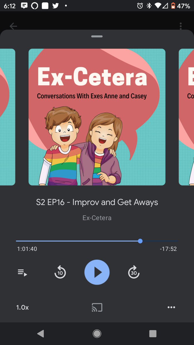 ExceteraP's tweet photo. If you're here from Wynaught this episode at the timestamp shown is kinda fun because it is pre Wynaught and is me trying to get Casey to be an Earper...we all know how it turned out eventually 😊 https://t.co/dz5PiU7Y84