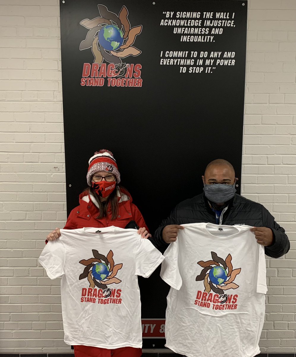 PrezBlackhurst's tweet photo. I’m always proud of @MSUMoorhead’s student athletes but I’m especially proud when they stand up for what’s right and use their platform as athletes to make a difference in our world. #DragonsStandTogether https://t.co/16rQniZcTI