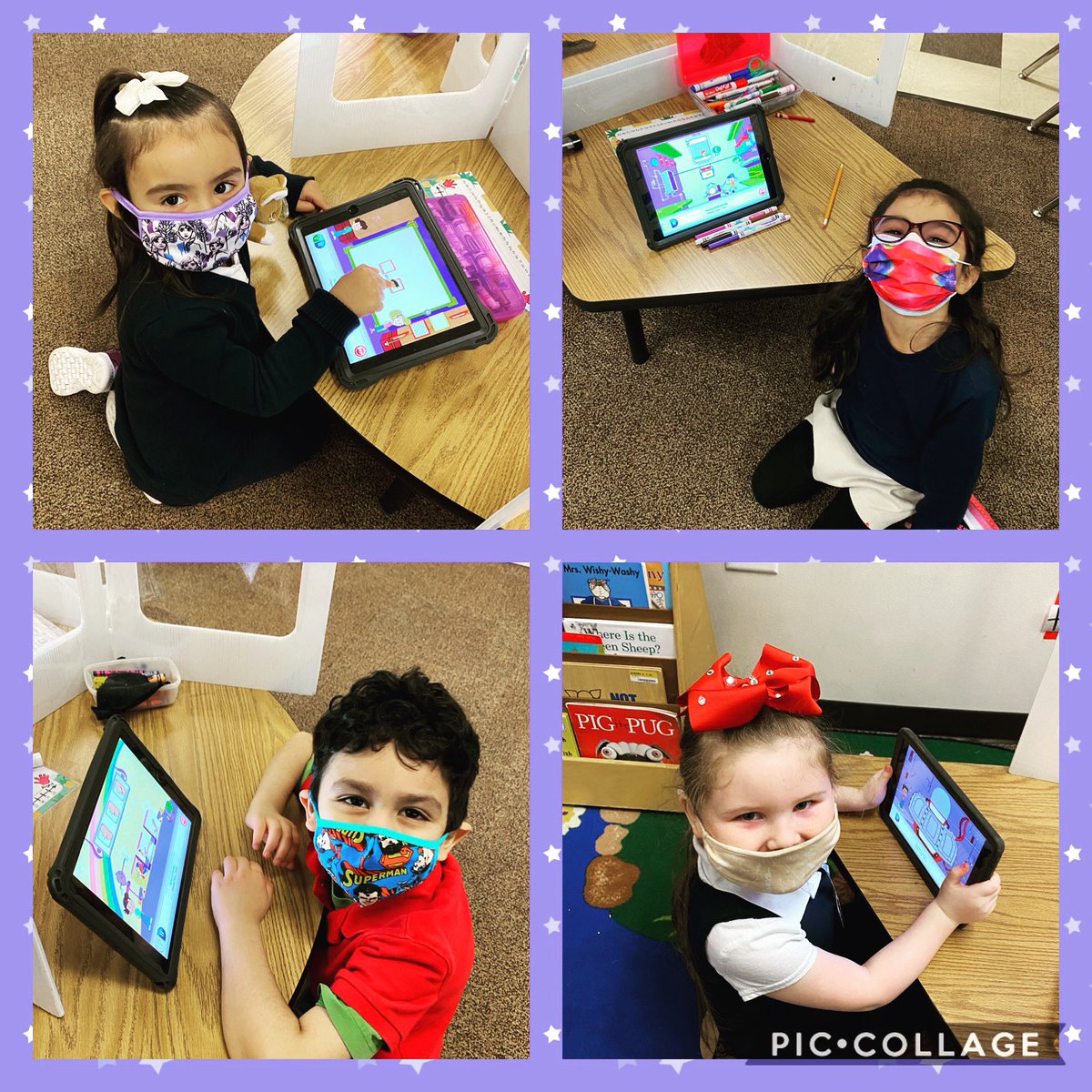 MrsCisnerosCFB's tweet photo. Our kinder tigers are rocking their IStation reading lessons ❤️🐯 #wearemcstrick #tigerpride #cfbisd #istation #readersareleaders @Susantkelly @DrChapmanCFBISD @drdanawest @CFBISD @DlrMaggie @chamberlinabe @KinderWithMsN https://t.co/rBF0QkiBAW
