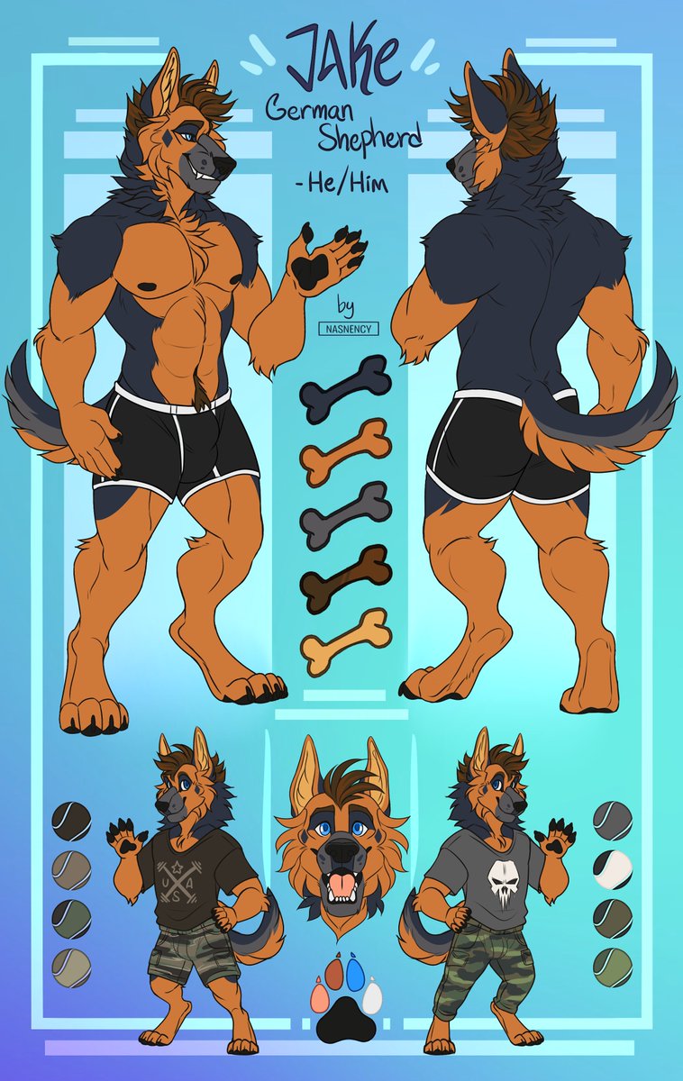 Jake_GS_'s tweet photo. Jake the German Shepherd.

•good boi
•gamer
•nerd/dork
•tacticool doggo
•thinks he’s a comedian

Thanks for visiting my twitter page,
Hope you have a fun time. :3 https://t.co/SbT9eoUaOh