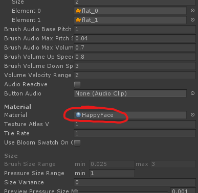 6/12 Create a new material in your brush folder, give it the same name as your brush folder and give it the 'Brush/StandardDoubleSided' shader. Assign it to the 'Material' property on your brush descriptor