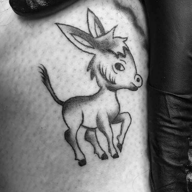 50 Donkey Tattoos with Meanings  Body Art Guru
