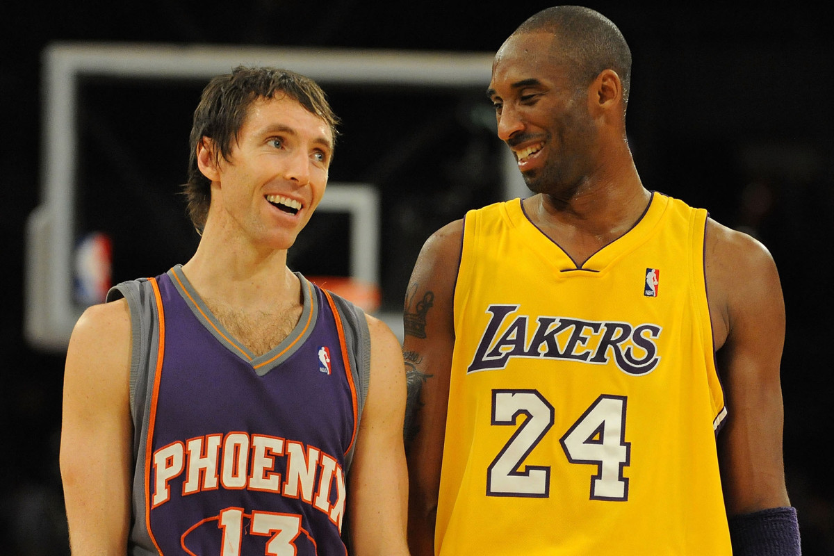 Steve Nash 'admired' Kobe Bryant's life off the court