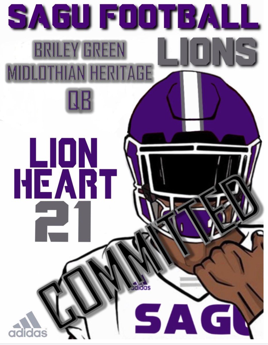 BrileyGreen10's tweet photo. I’m staying home!🟡🟣@coachrsmith12 @SAGU_Football https://t.co/YPliGvZHKI