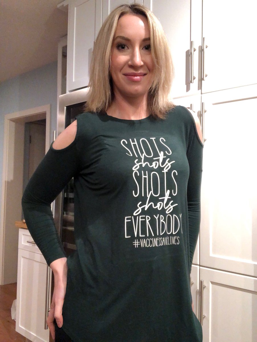 DrCarolFenton's tweet photo. My friend helped me make this shirt and now I’m READY for when my turn comes https://t.co/8cQ542ip1m