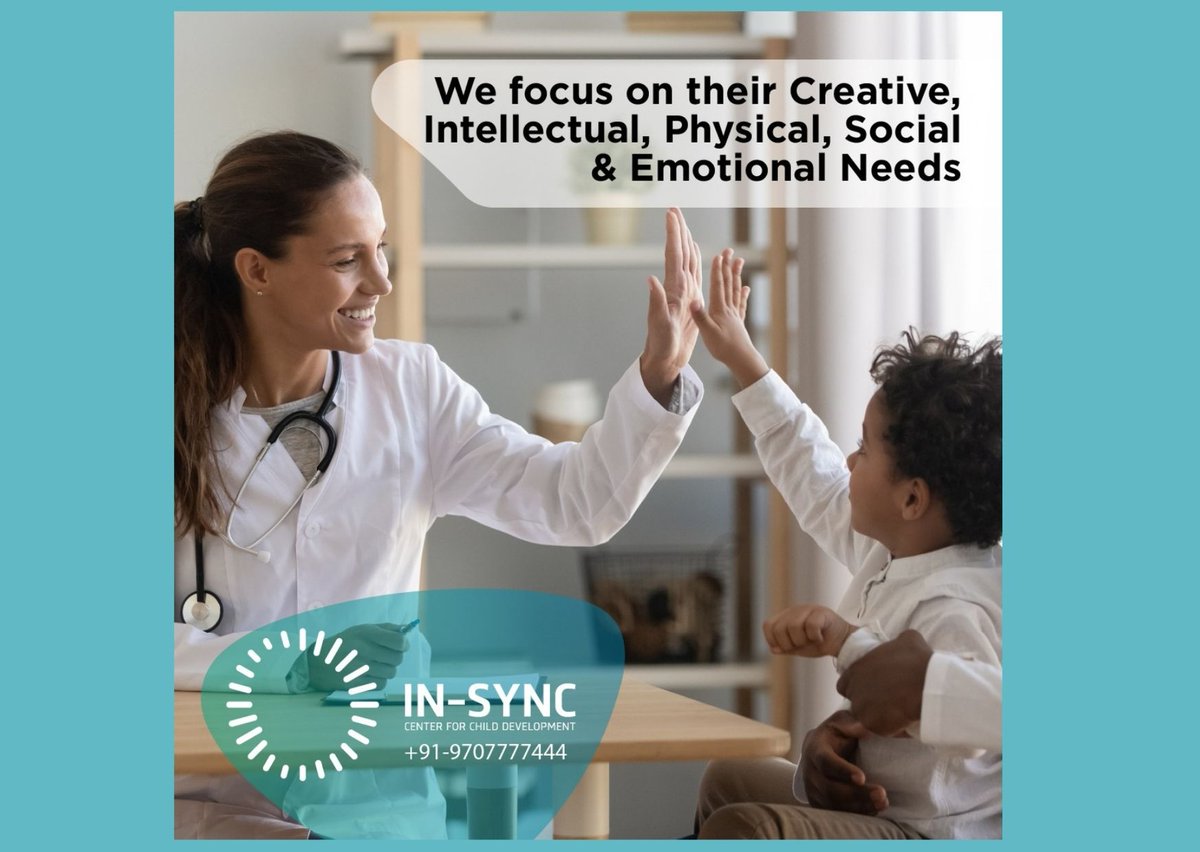 insync_hyd's tweet image. Our multidisciplinary team of experts focuses on each and every aspect of #development for your child's progress and #Wellbeing.
Get In-Sync with us!
Book an appointment today: +91 9707777444
in-sync.in