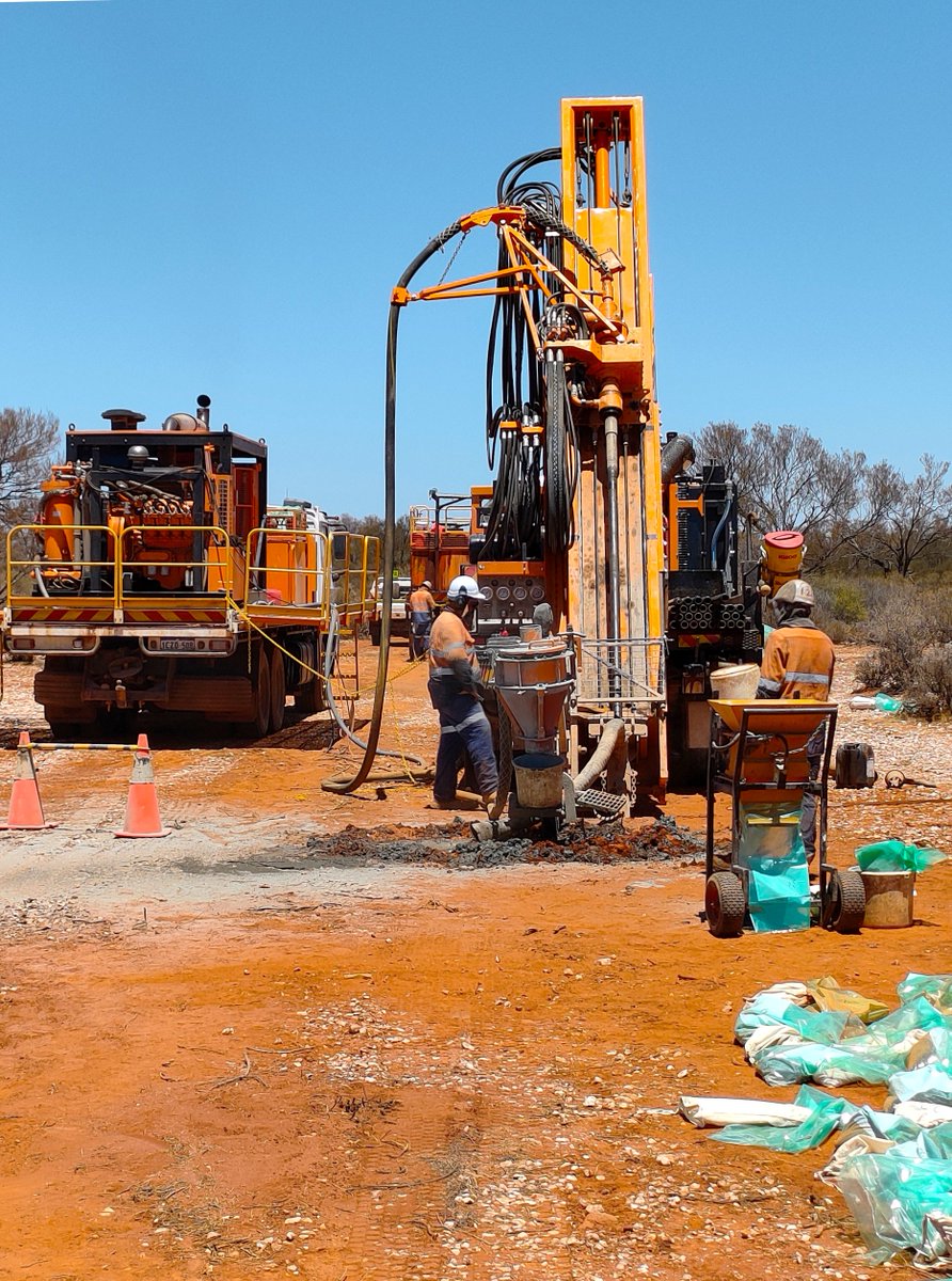 mgbolts's tweet photo. Drilling at Rainbow dam #Salazar $PAK https://t.co/ISmhaGyrF9