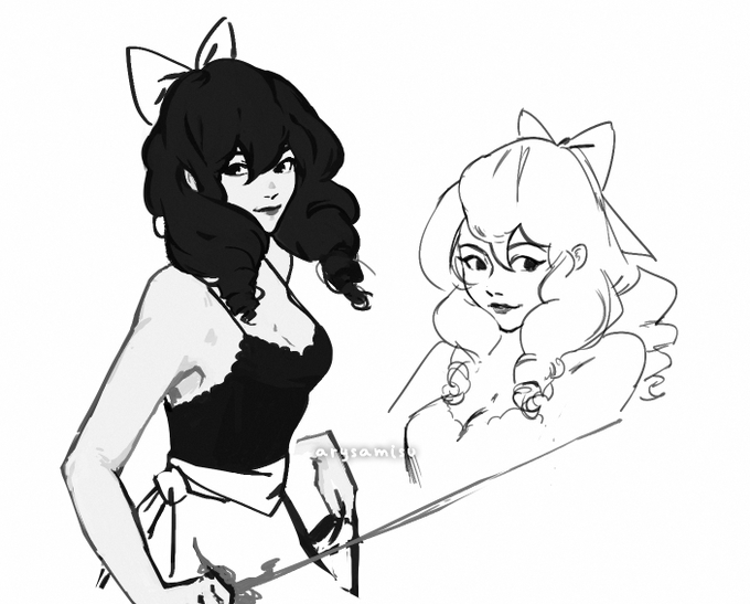 clip studio practice because it still confuses my hand somehow 