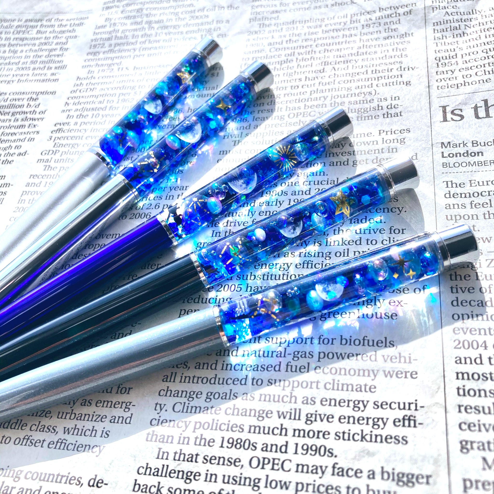 03 ハンドメイド カスタムボールペン そら様専用追加 筆記具,多機能