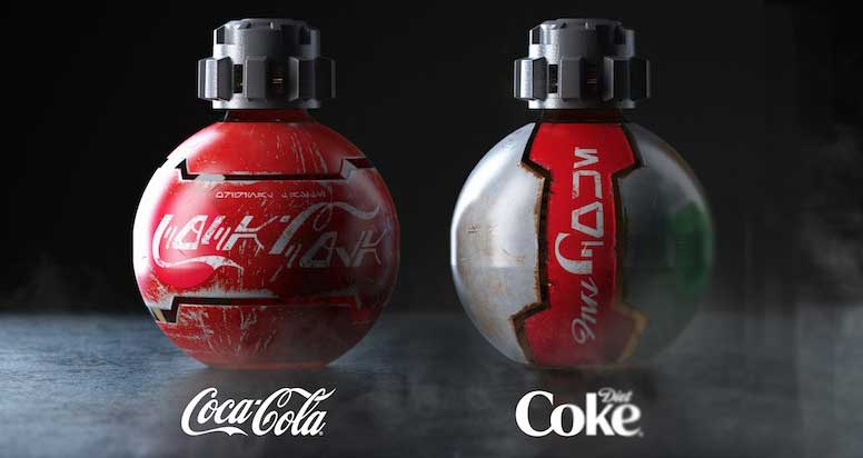 Masterge77's tweet photo. @WeirdlandTales Wouldn't be the last time Disney theme parks would do it. Check out the Aurebesh logo for Coca-Cola and Diet Coke used at Disney's Star Wars Galaxy's Edge parks: https://t.co/UBk53pf5RT