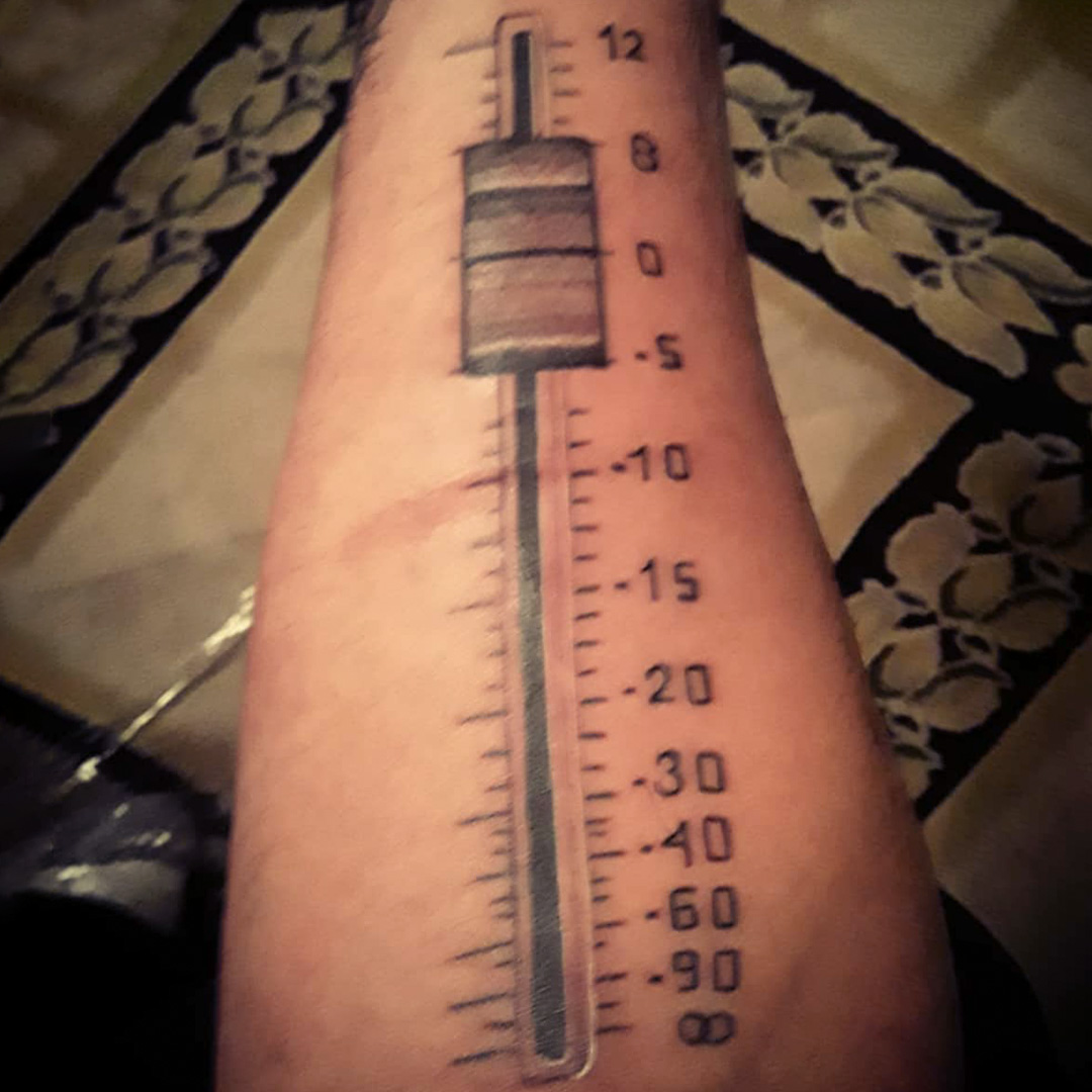 Avid's tweet photo. 🎚️ Master Fader
📷 https://t.co/ZB24WkiPZq
#tattoo #fader #masterfader #recording #mixing #music #protools https://t.co/lteoHu3fvw