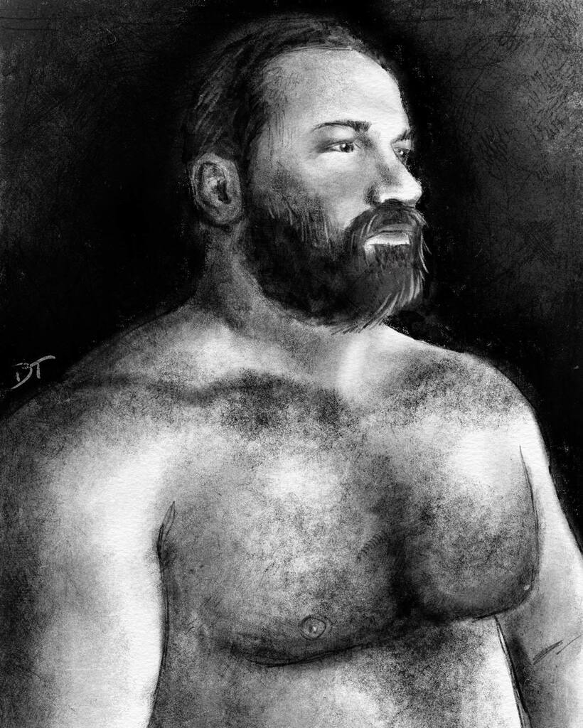 dontwine's tweet photo. Today's portrait of the handsome @wolfdeutschland in charcoal in Procreate.
.
.
.
#procreate #procreatepainting #procreatedrawing #painting #procreateartwork #procreateart #procreateartists #art #digitalart #digitalpainting #paintingoftheday #digitalpai… https://t.co/1Xb4FaAUXG https://t.co/dvV2f5jV8t